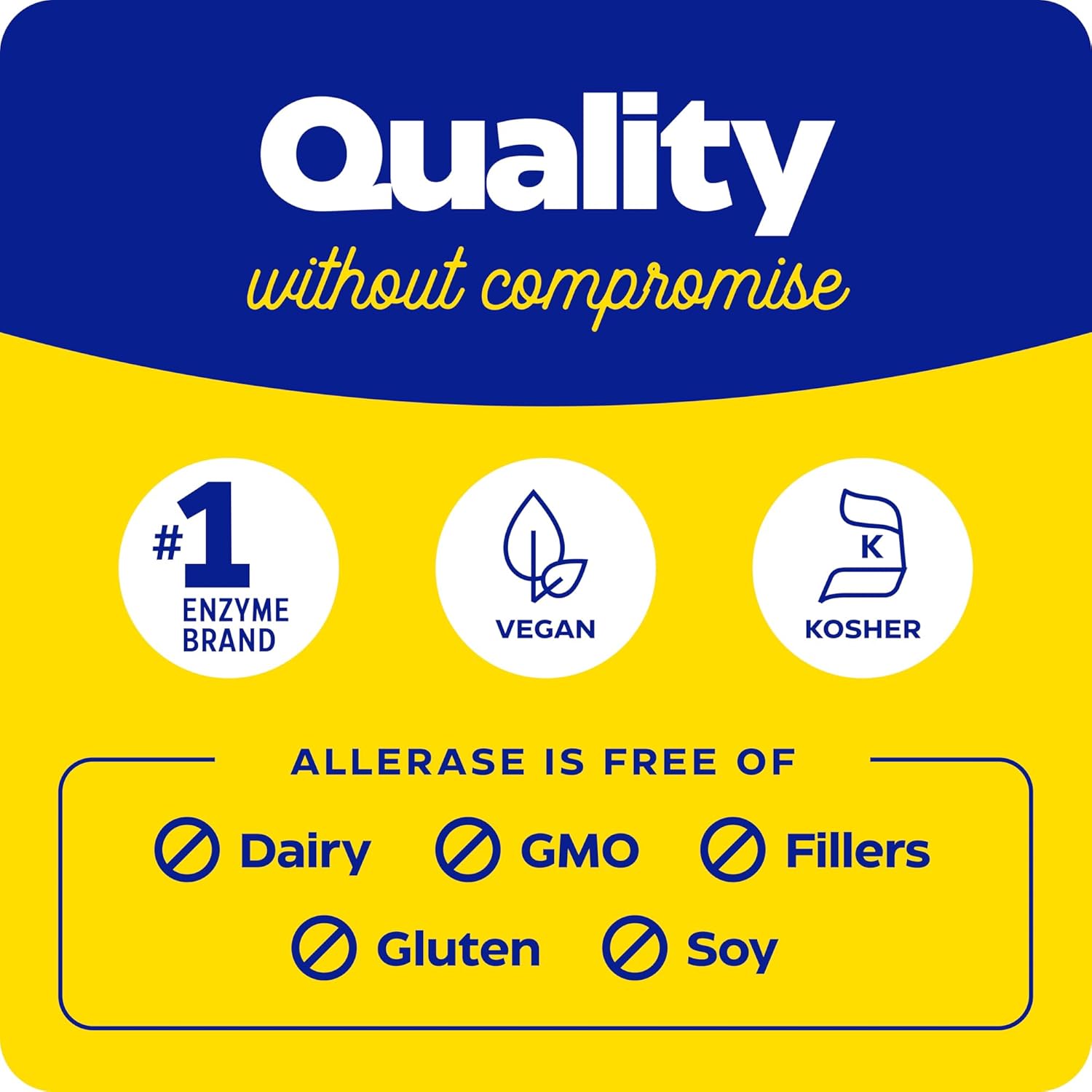 Enzymedica Allerase 60ct Non-Drowsy Enzyme Supplement for Seasonal Mucus Relief