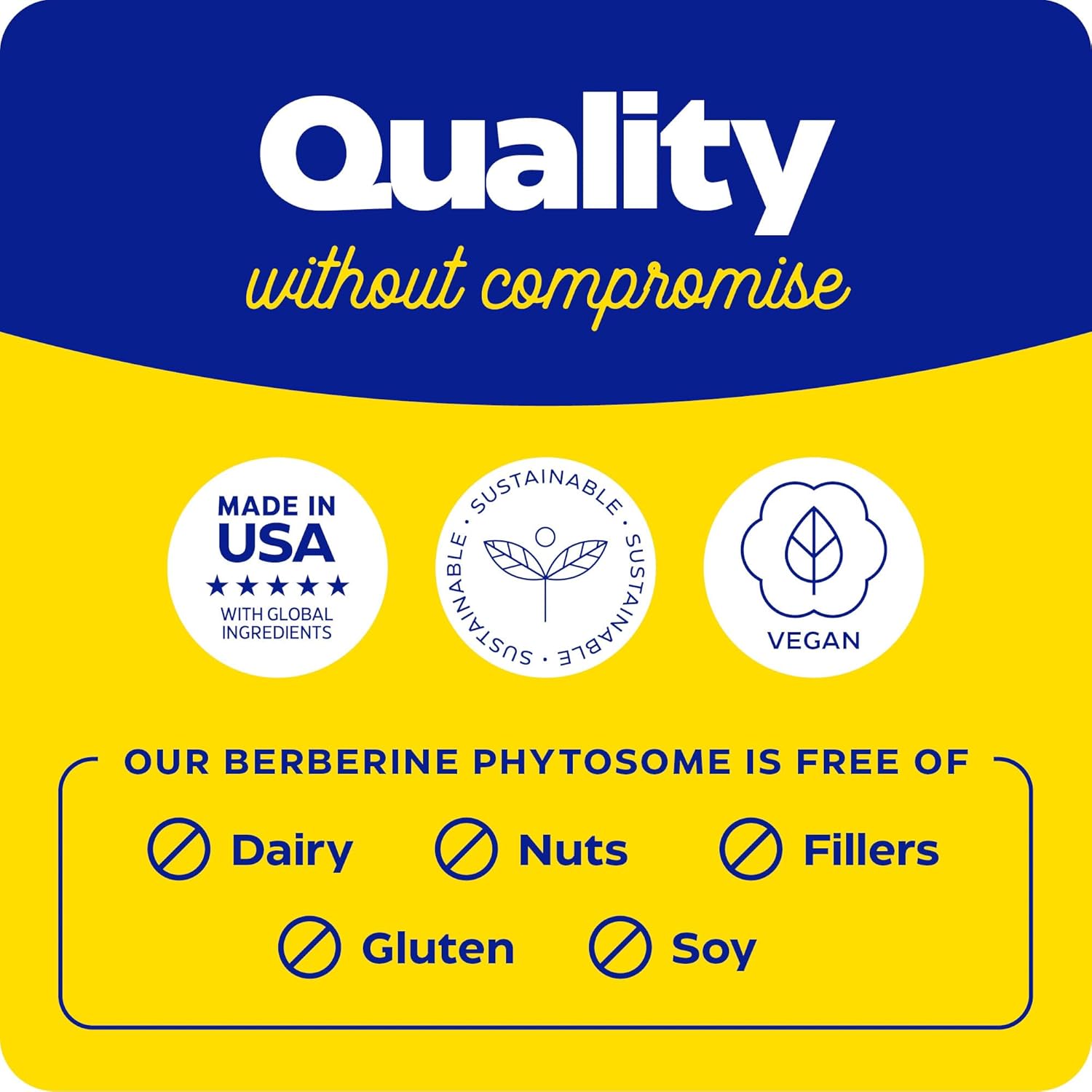 Enzymedica Berberine Phytosome Capsules - High Potency Vegan Metabolic Support Supplement with 9.6X Bioavailability - 60 Count