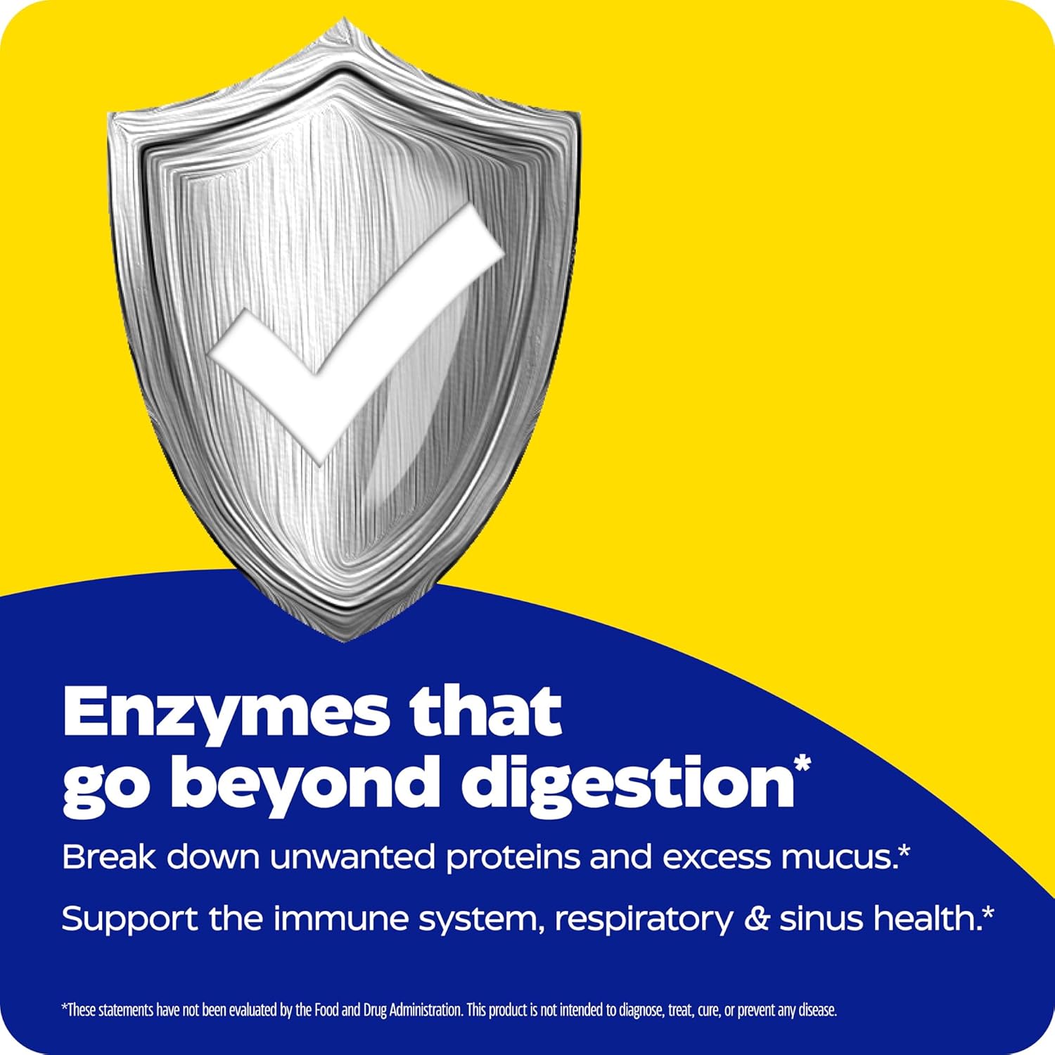 Enzymedica Immune Defense Regular Strength Proteolytic Enzymes 60 Count - Immune Support Supplement