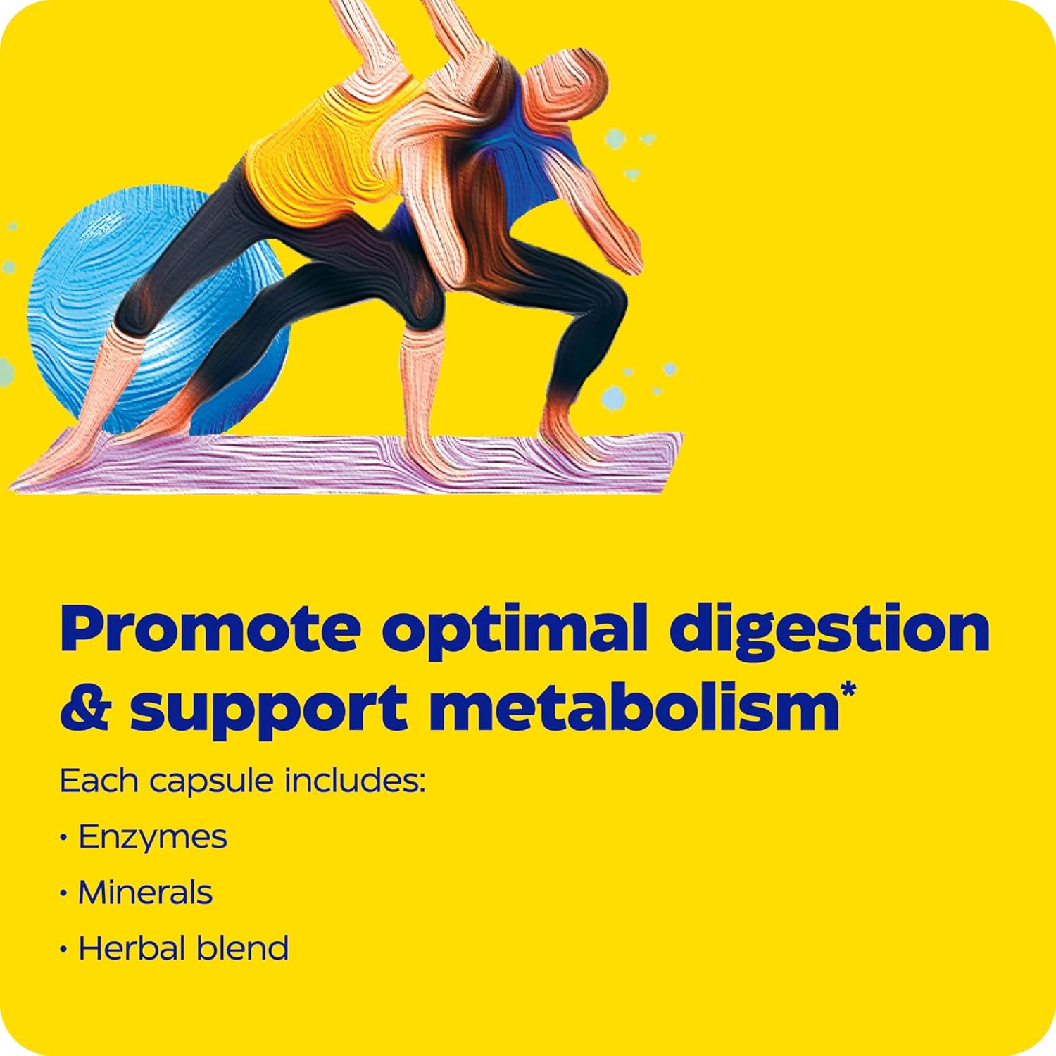 Enzymedica pH-Basic Digestive Enzymes, Nutrients & Herbs, 120 Count - Supports Healthy Digestion & pH Balance