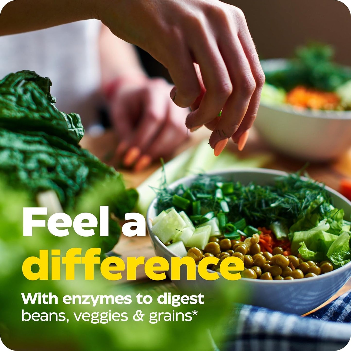 Enzymedica VeggieGest: Vegan Digestive Enzymes for Gas and Bloating Relief, 90 Count