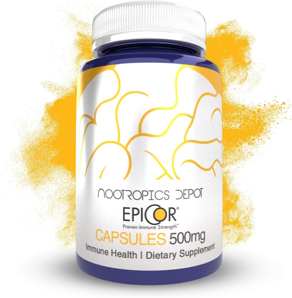 EpiCor Capsules 500mg - Boost Immune Support - 60 Count Nootropics Depot