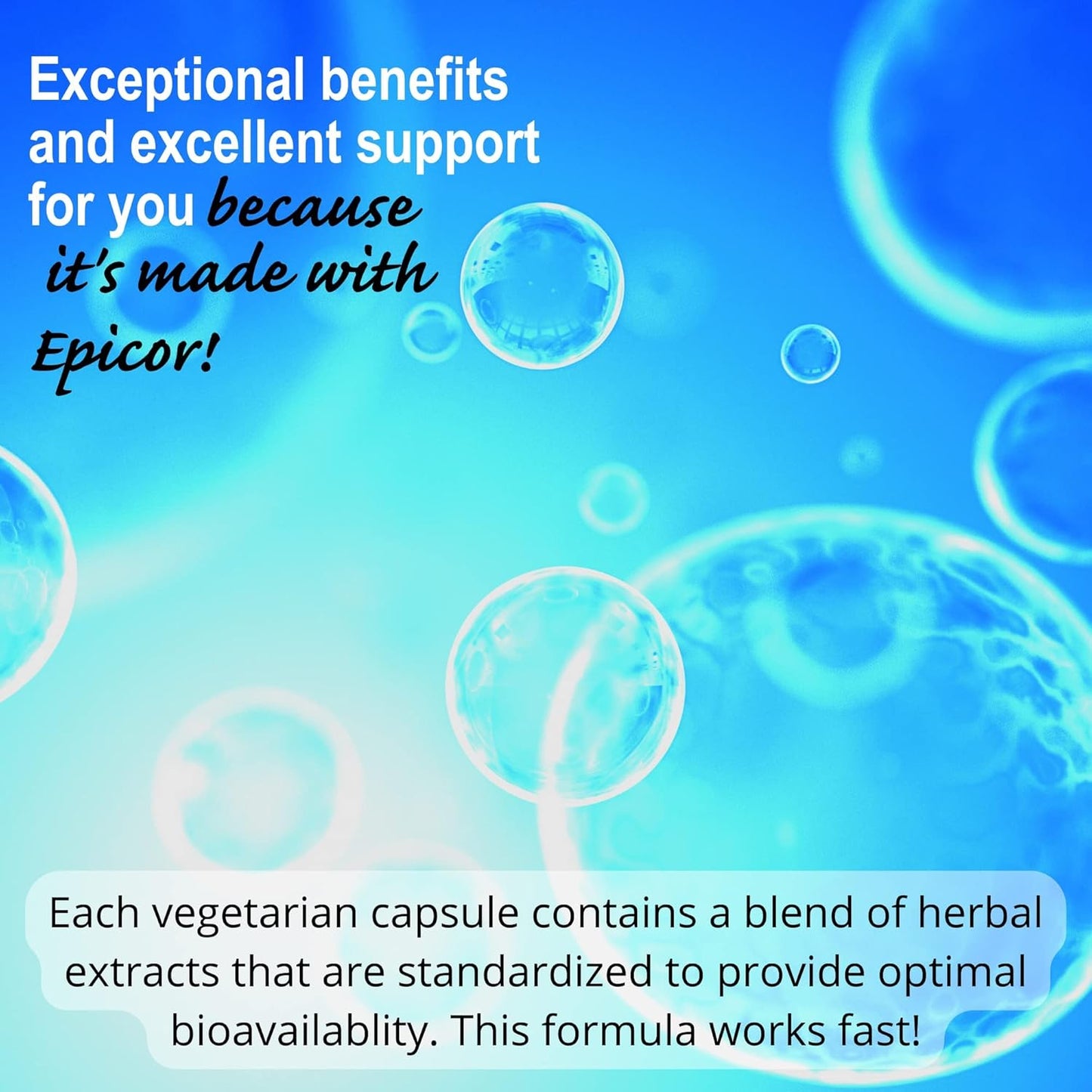 EpiCor Immune Support Capsules with Andrographis, Skullcap, and Resveratrol - Promotes Seasonal Immune Health and Relaxing Sleep - 60 Count