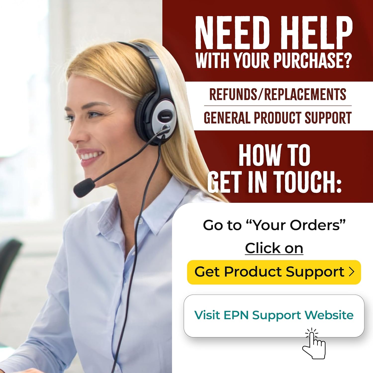 EPN Supplements BioSync Nitric Oxide Booster Capsules for Men - L Citrulline, L Arginine, Beta Alanine + More Ingredients for Blood Flow & Strength