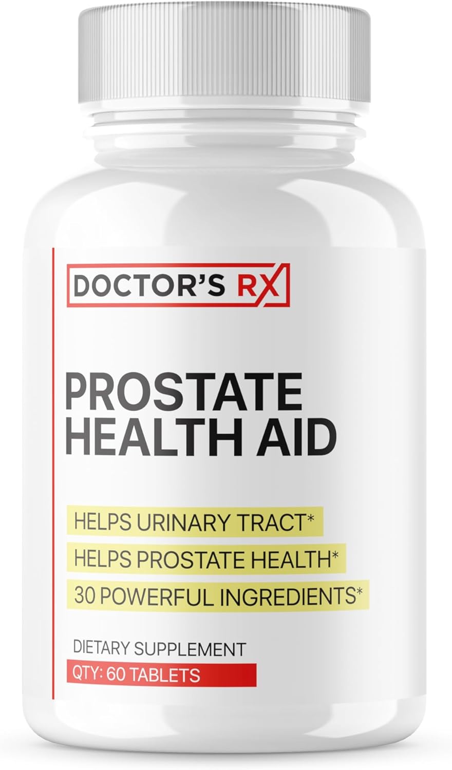 EPN Supplements Doctor's RX Prostate Health Supplement - Supports Urinary Tract & Function - 30 Ingredient Formula - 60 Capsules