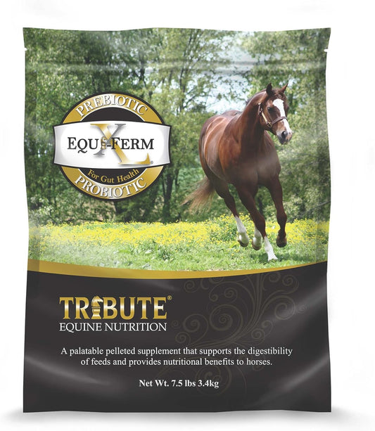 Equiferm XL Horse Feed Supplement with Prebiotic and Probiotic, 7.5 lb - Kalmbach Feeds Tribute