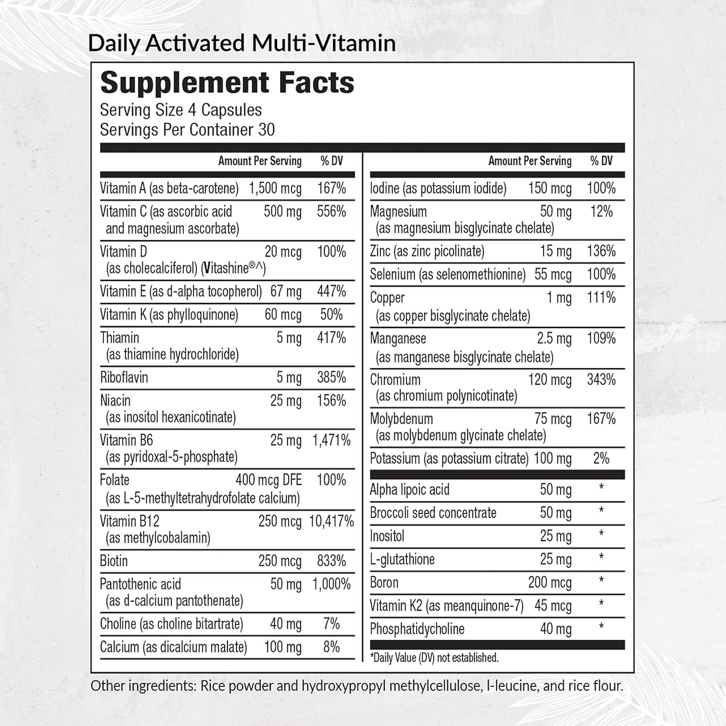 Equilife Daily Multi-Vitamin and Progesterone Support Bundle - 30 Servings, 90 ct. Herbal Hormone Supplement with 21 Essential Vitamins