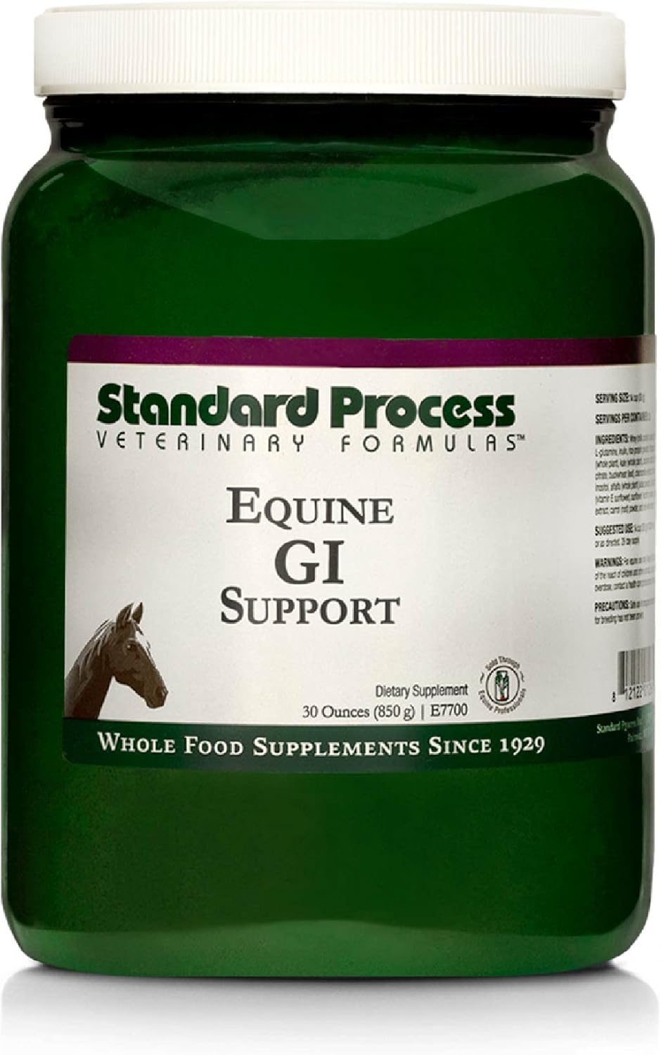 Equine GI Support Powder Supplement - Whole Food Digestion Formula for Horses - 850g - Standard Process Inc.