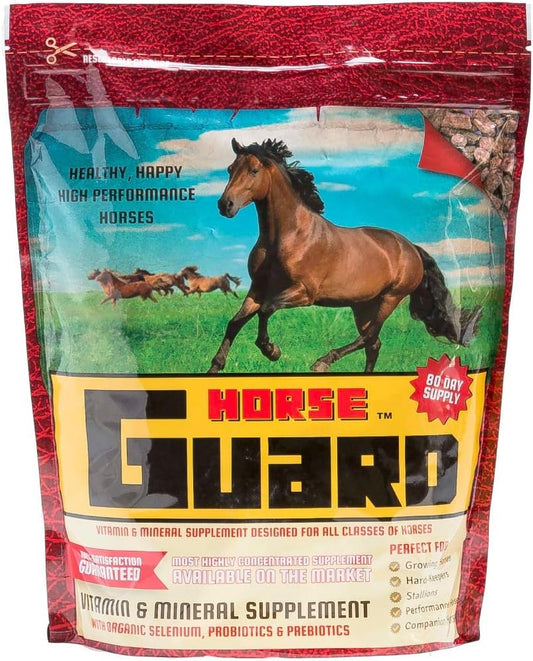 Equine Vitamin Mineral Supplement with Organic Selenium & Vitamin E - 10 lb Horse Guard