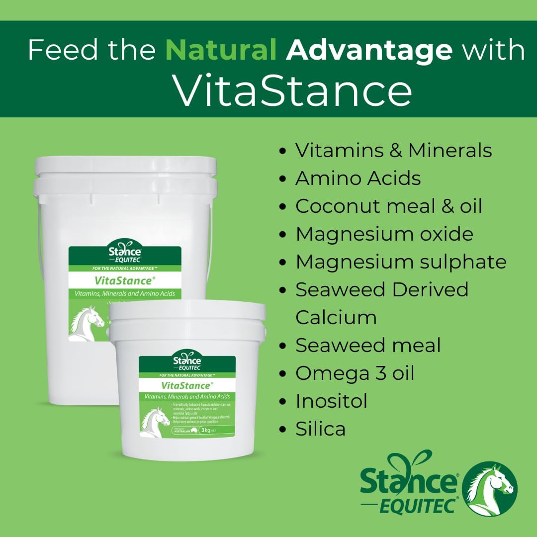 Equitec VitaStance Horse Supplement with Vitamins, Minerals, and Amino Acids - 28.5 lb