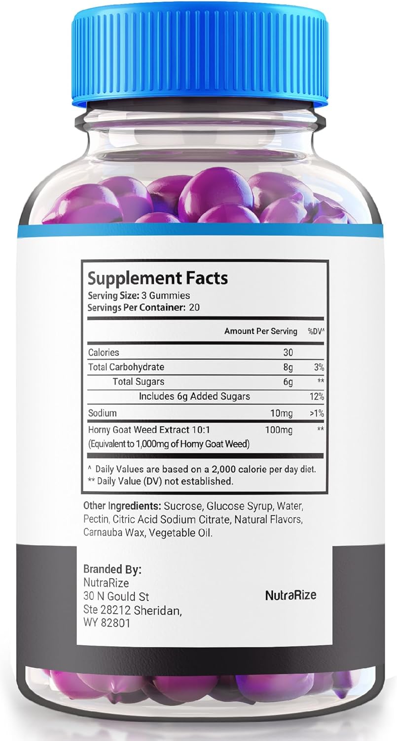 Erectifil Gummies 3 Pack - 1000 MG All-Natural Male Supplement for Health and Performance - 180 Gummies