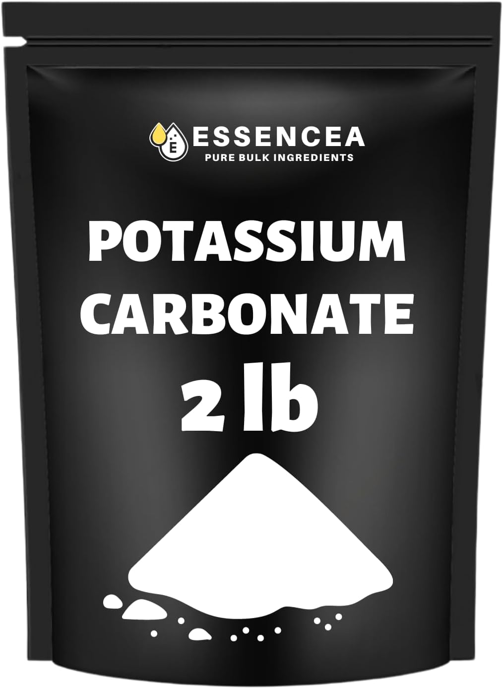 Essencea Pure Bulk Ingredients Potassium Carbonate Powder 32 Ounces - 100% Pure for Plants and Supplements