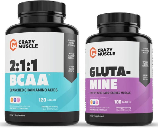Essential BCAA and Glutamine Combo for Crazy Muscle Gains