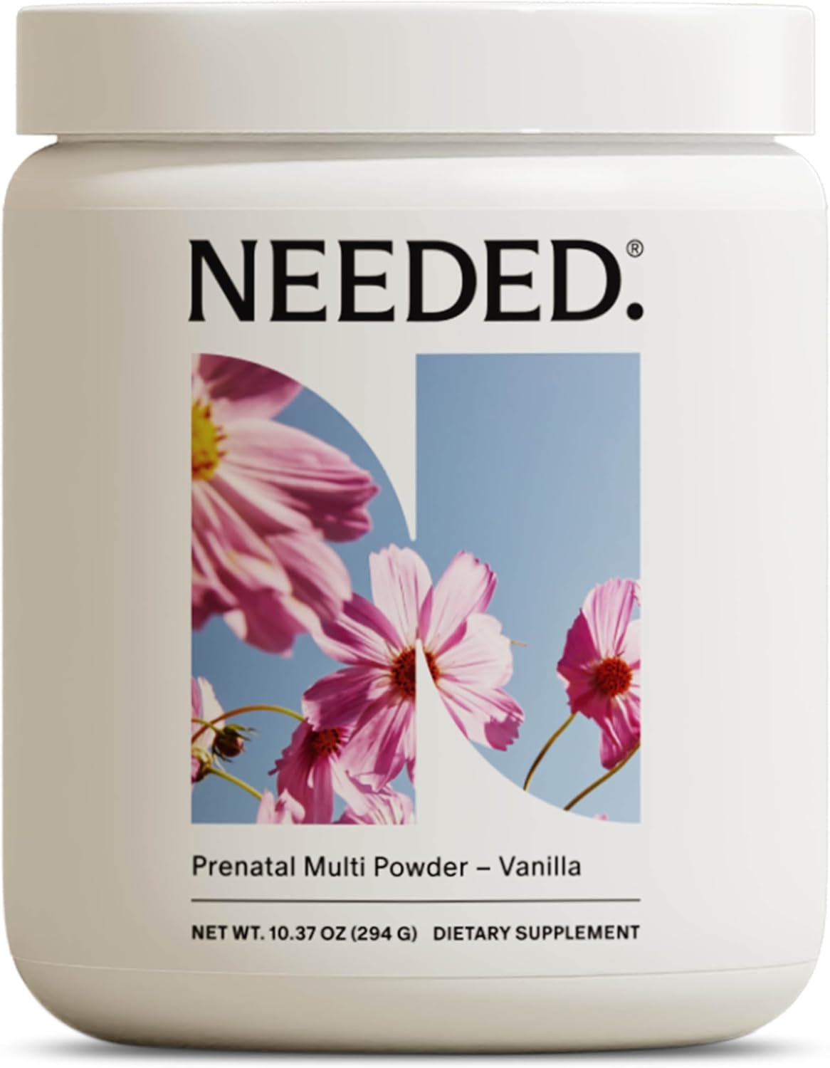 Essential Vanilla Multivitamin Powder with Choline for Prenatal, Pregnancy, Breastfeeding & Postpartum | High-Quality & Third-Party Verified | 30-Day Supply
