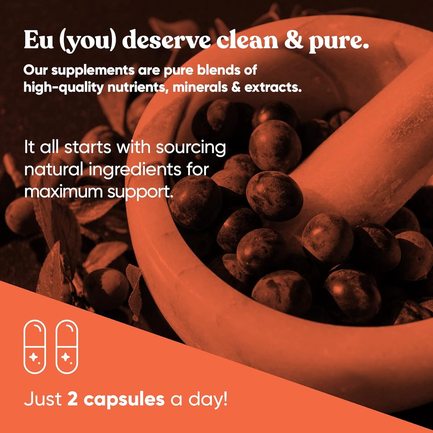Eu Natural Twenty20 Eye Vitamins for Macular Health, Eye Strain, Dry Eye, Vision Health - Lutein & Bilberry Extract - 60 Soft Capsules