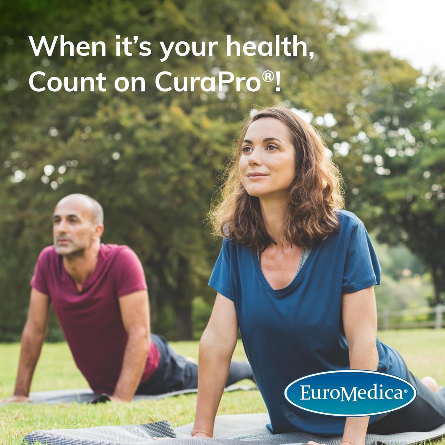 Euromedica CuraPro Antioxidant Softgels for Brain & Heart Health - Curcumin Herbal Supplement - Immune Support - 120 Count