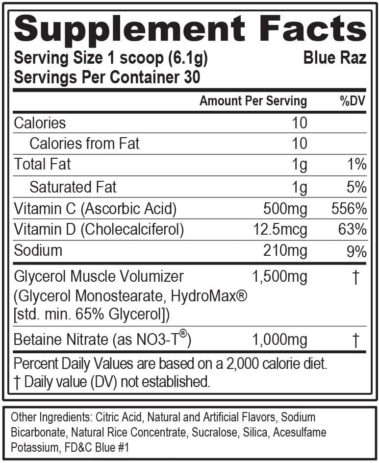 Evlution PumpMode Nitric Oxide Booster Pre Workout Powder - Muscle Recovery, Growth, Endurance - Stimulant Free Drink