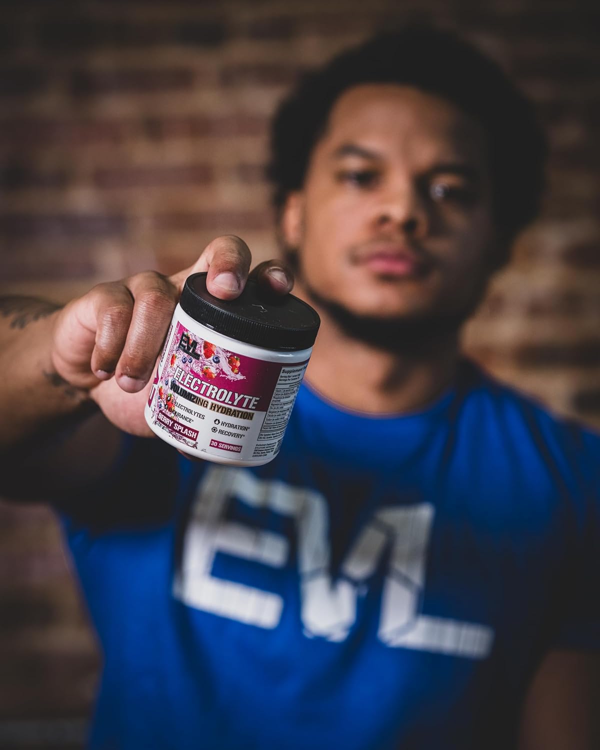 Evlution Ultimate Electrolyte Powder - Berry Splash Hydration Drink Mix with 8 Key Electrolytes, Antioxidants - Vegan, Gluten Free, Keto Friendly
