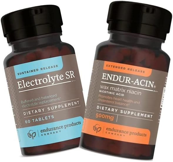 Extended Release Niacin 500mg with Electrolytes for Endurance Support