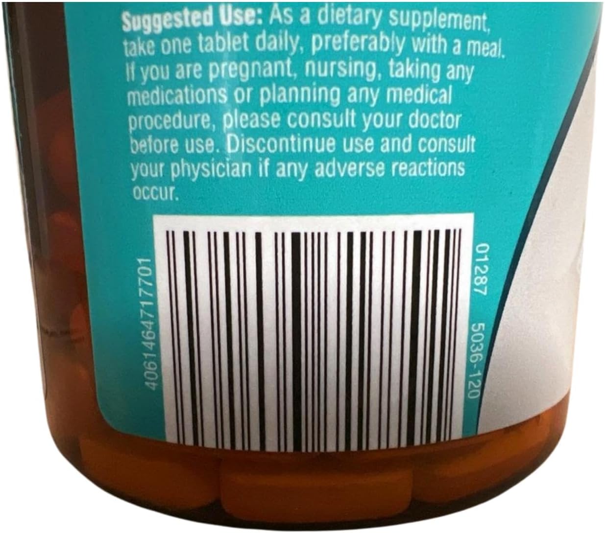 Extra Strength 500mg Magnesium Tablets - 120 Count - High Potency Mineral Supplement