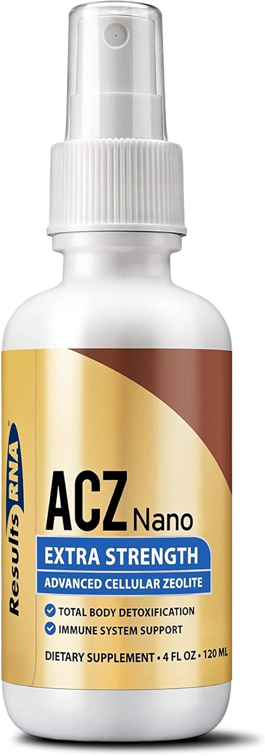 Extra Strength Colloidal Silver & ACZ Nano Zeolite for Total Body Detox & Immune Health