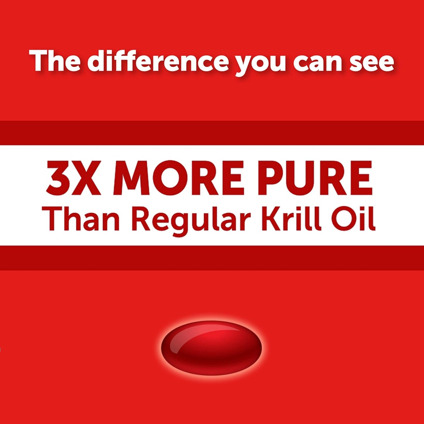 Extra Strength MegaRed Omega-3 Krill Oil Softgels (40 Count) - No Fishy Aftertaste, 500mg Omega-3