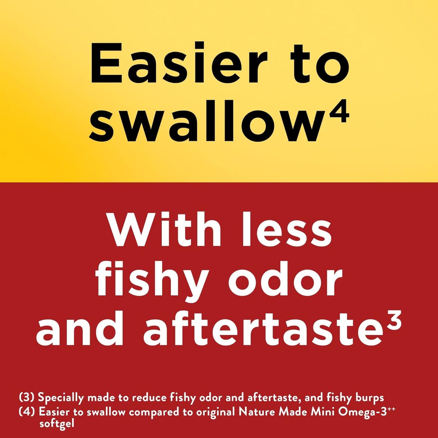 Extra Strength Nature Made Omega-3 Fish Oil 1400 mg Minis, Ethyl Esters for Heart, Brain, and Eye Support - 60 Softgels