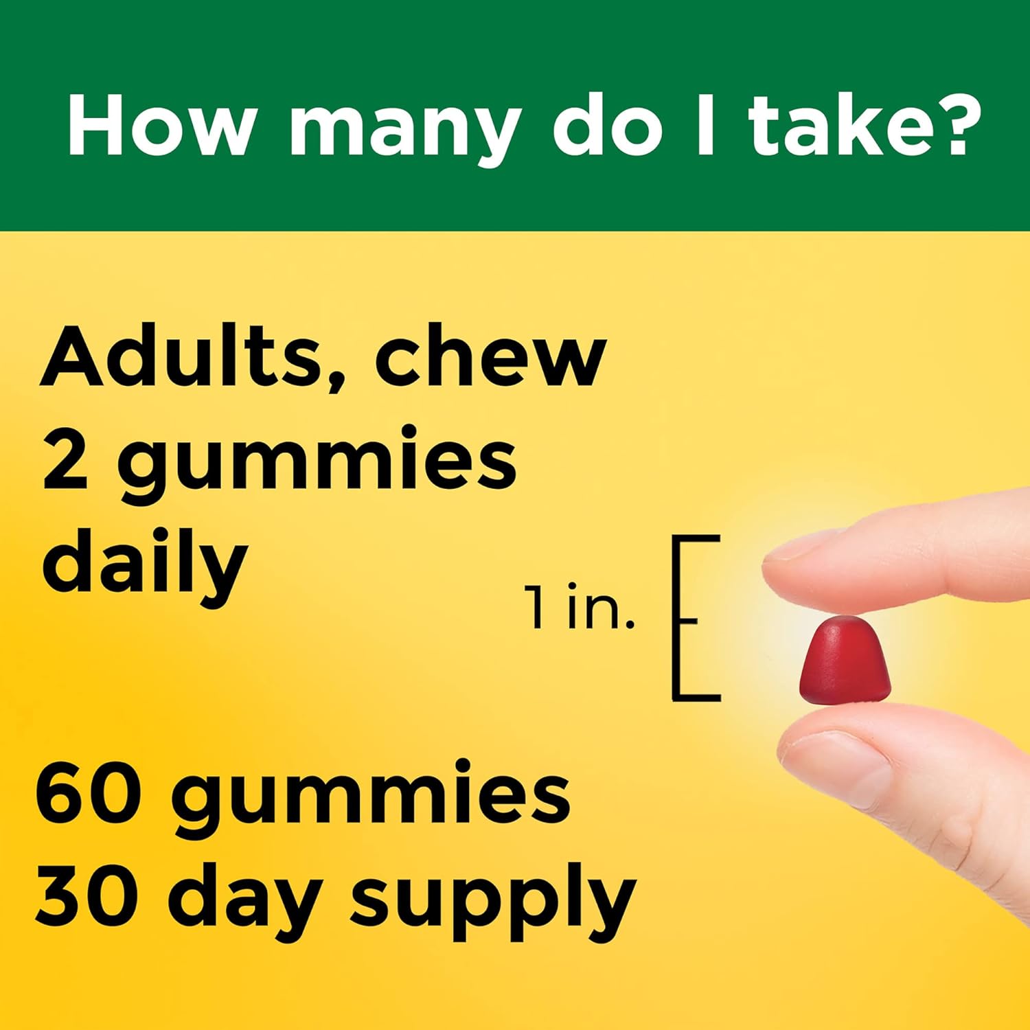 Extra Strength Nature Made Vitamin B12 Gummies - 3000 mcg, Energy Metabolism Support, 60 Gummies