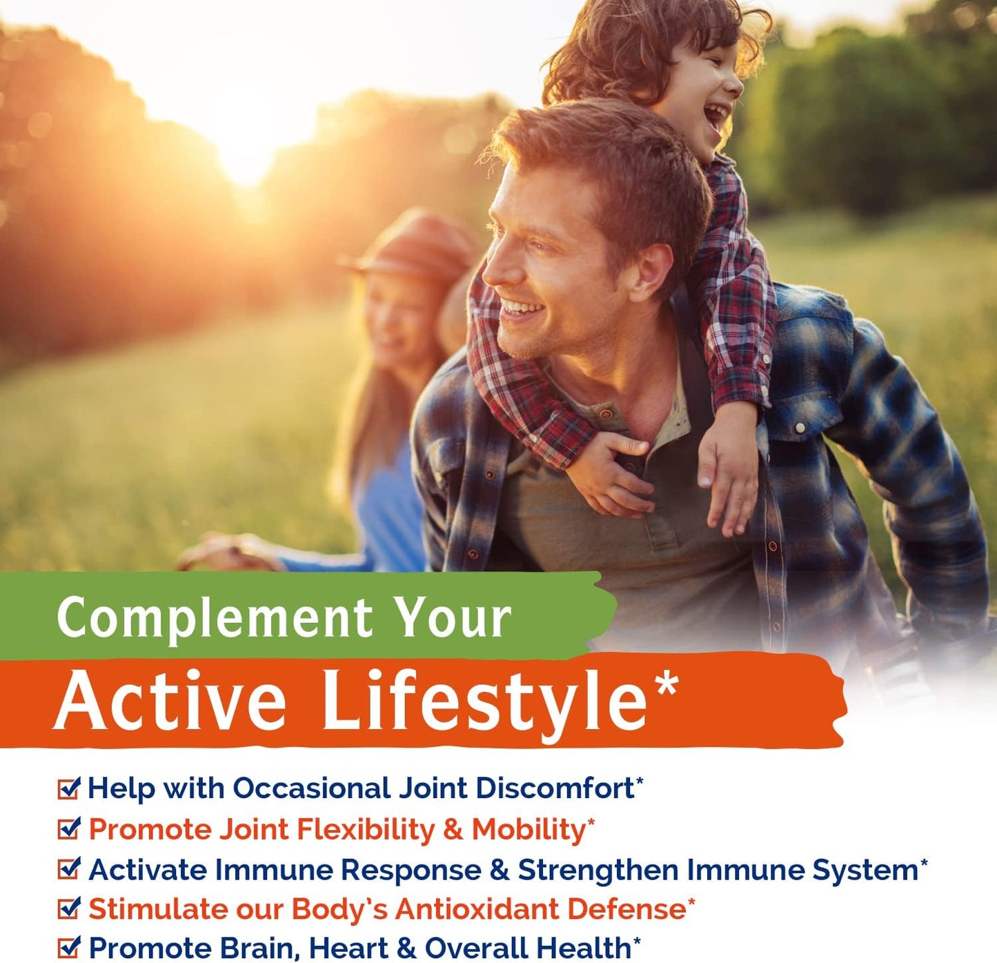 Extra Strength Turmeric Curcumin Supplement with Black Pepper Extract for Joint Support, Antioxidant, and Healthy Inflammatory Response - 90 Capsules