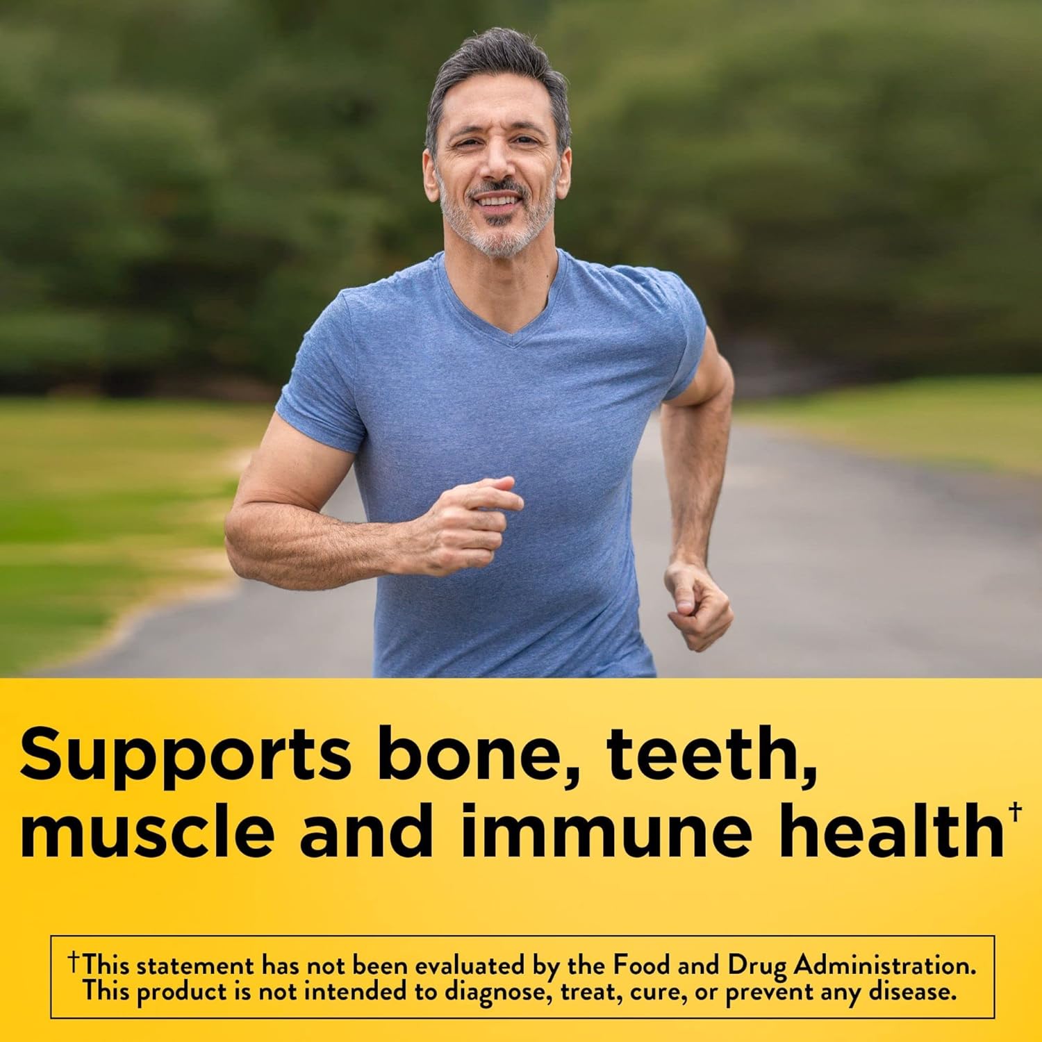 Extra Strength Vitamin D3 5000 IU Softgels for Bone, Teeth, Muscle & Immune Health Support - 90 Day Supply