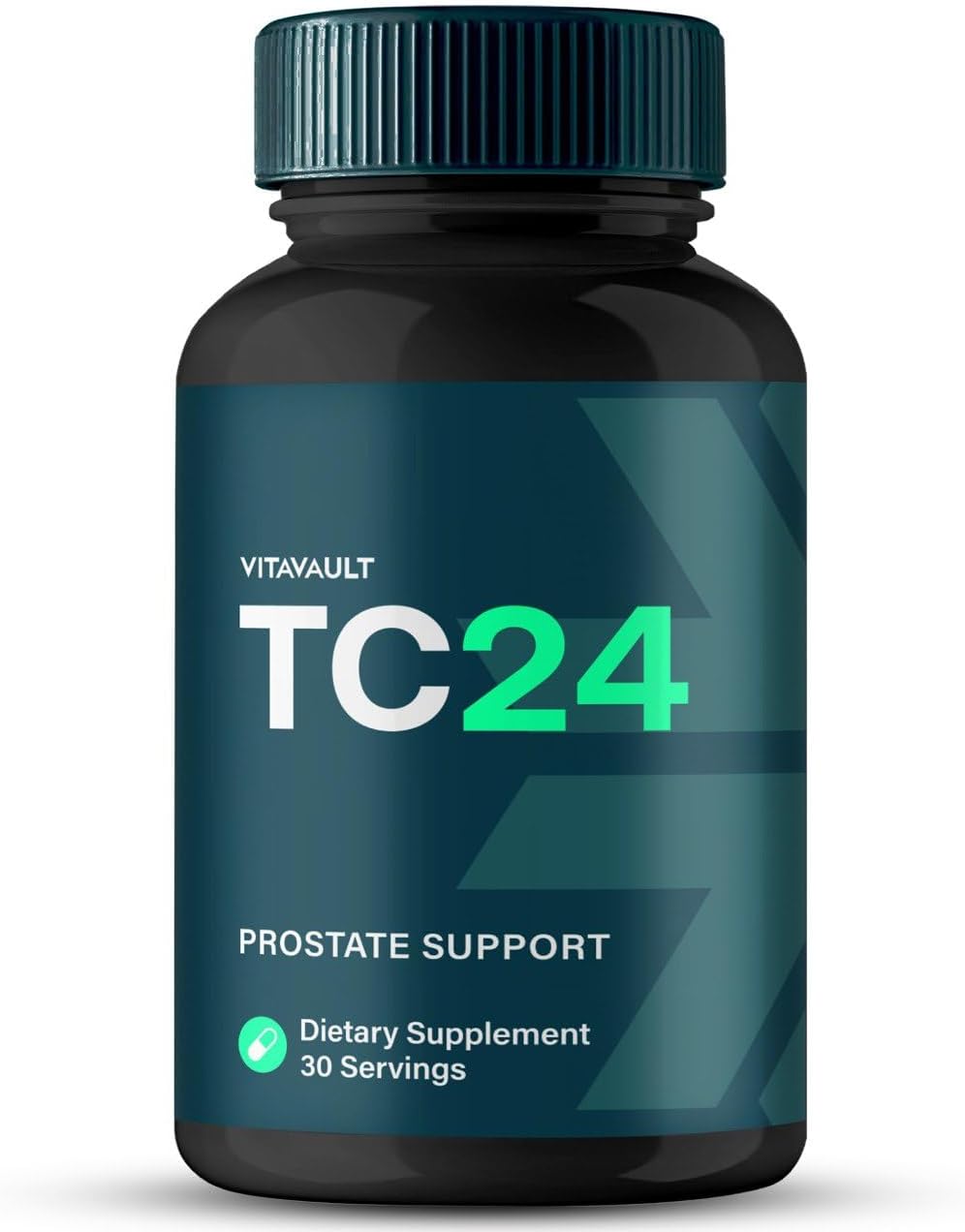 Extra Strength Vitavault TC24 Prostate Health Supplement Capsules - All Natural Formula for Prostate Support - 60 Capsules