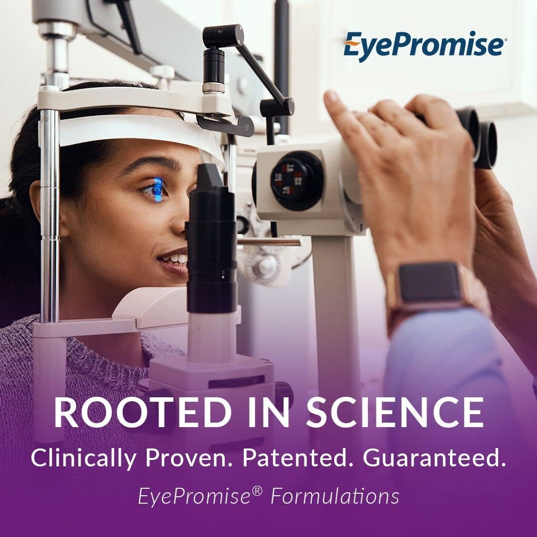 EyePromise Restore Softgel Capsules - 60 Count Eye Health Supplement with Lutein, Vitamin C, D, E, Omega-3 Fish Oil, Zeaxanthin.