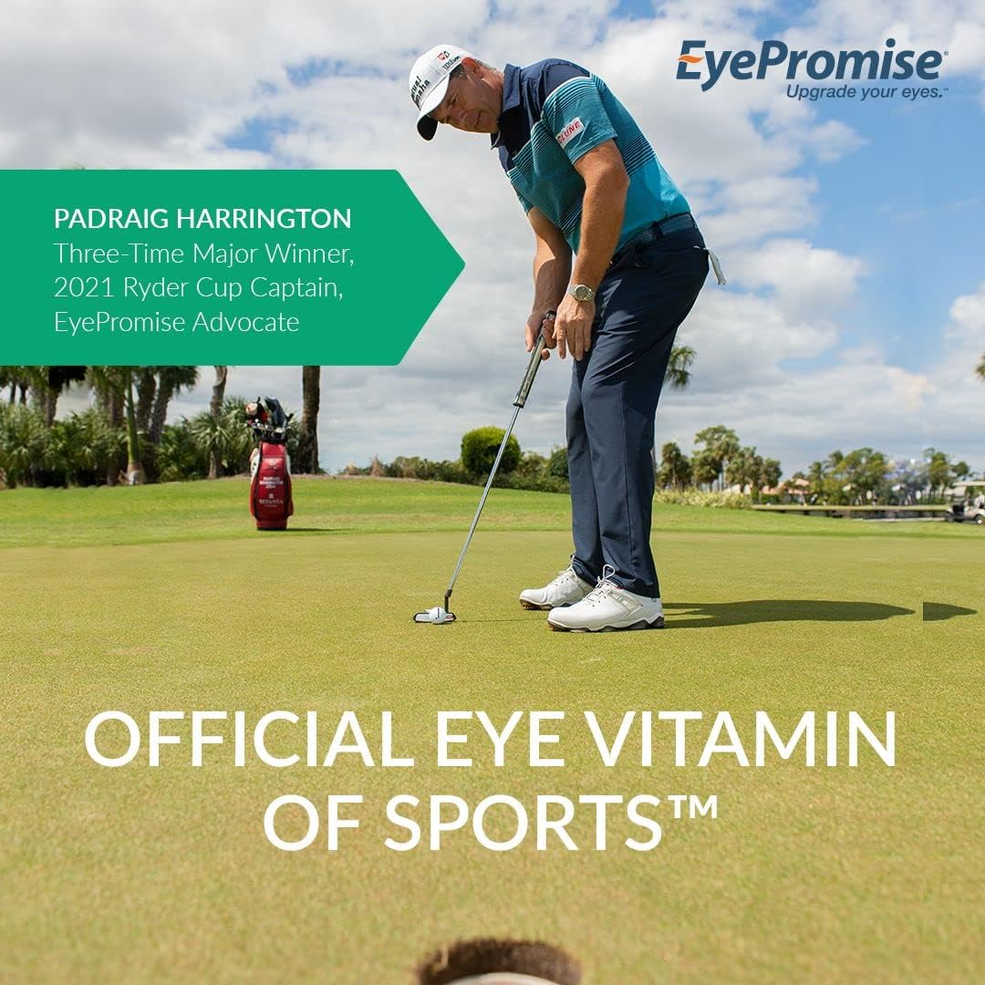 EyePromise Vizual Edge Chewable Eye Vitamin - NSF Certified Sport Performance Formula - 3 Month Supply, Citrus Flavor