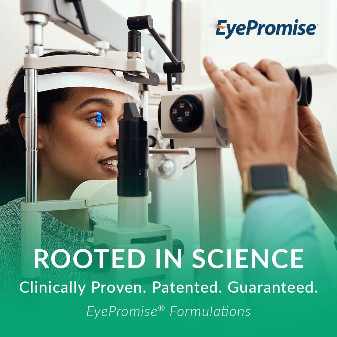 EyePromise Vizual Edge Chewable Eye Vitamin - NSF Certified Sport Performance Formula - 3 Month Supply, Citrus Flavor