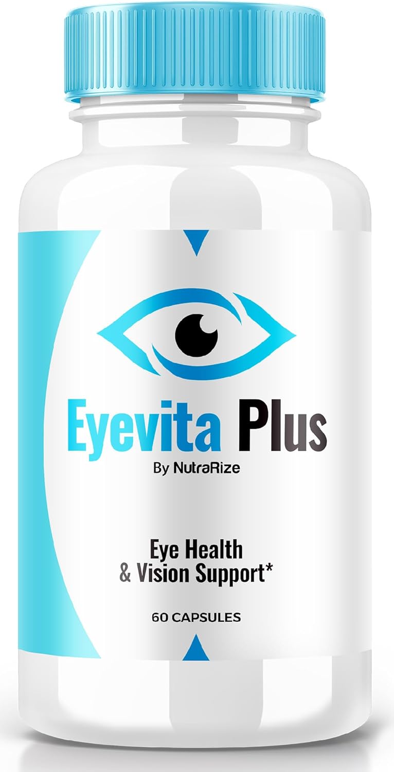 Eyevita Plus Capsules - Advanced Eye Nutrition Supplement for Eye Health and Vision Support (60 Capsules)