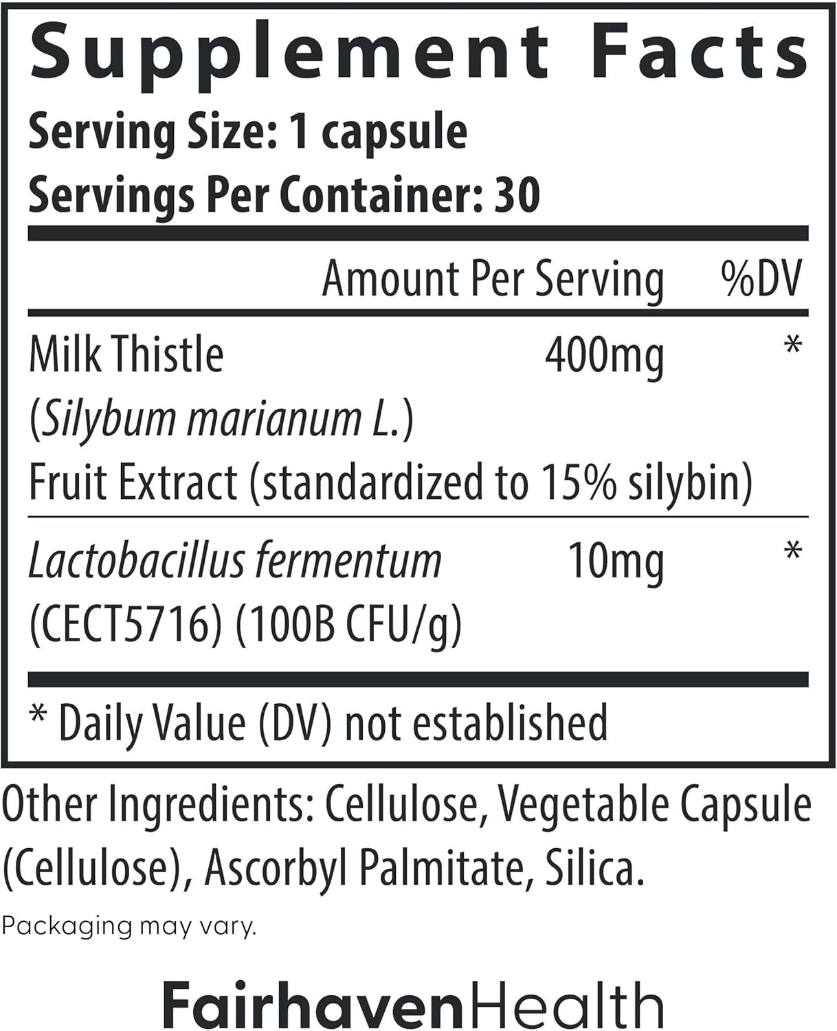 Fairhaven Health Lactation Supplement for Breastmilk Production & Comfort - Vegan & Gluten Free - 30 Capsules