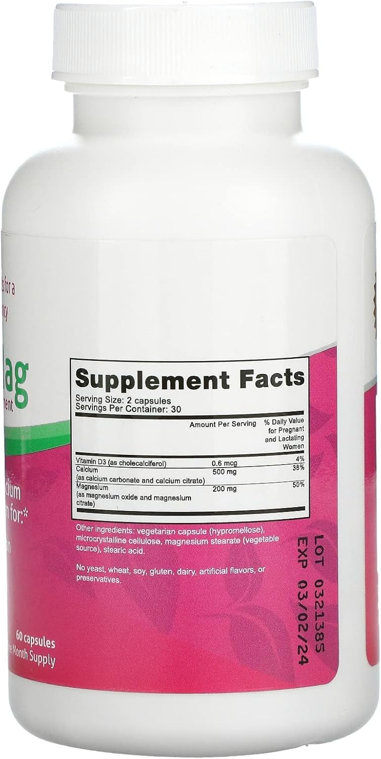 Fairhaven Health Peapod Prenatal Cal-Mag Supplement - 60 Capsules