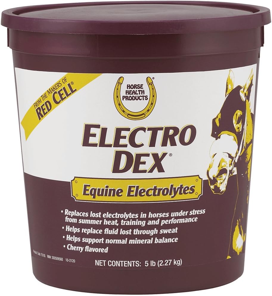 Farnam Electro Dex Equine Electrolytes 5lb Pink - Horse Health Supplement