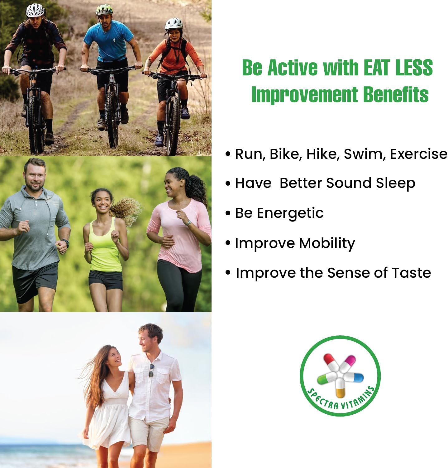 Fast-Acting Appetite Suppressant Weight Loss Pills for Women and Men - 30 Capsules - Made in USA - Burn Fat and Eat Less with The WHOLE DAY Plan