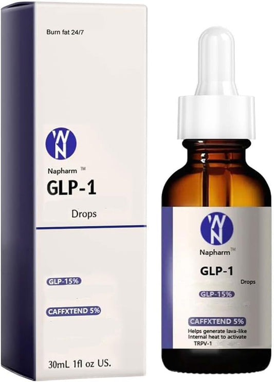 Fast-Acting GLP-1 Supplement Drops for Men and Women - Easy to Use - 1PC