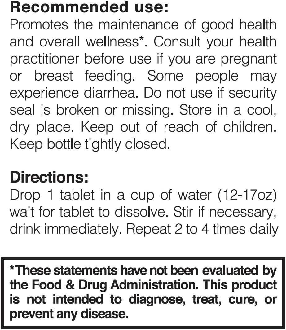 Fastonic Molecular Hydrogen Supplement - Elite Level of H2 for Effortless Fasting and Improved Cognitive Function - 60 Servings, Non GMO, Gluten Free, Soy Free