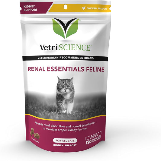 Feline Kidney Supplement with Astragalus Root, Nettle, Herbs, and Folic Acid - Support for Cats' Kidney and Urinary Tract Health