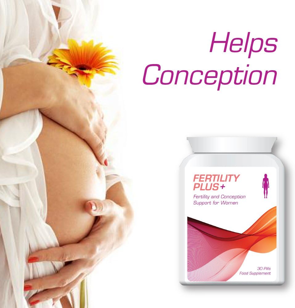 Female Fertility Support Pills for Women Trying to Conceive - Fertility Plus Formula