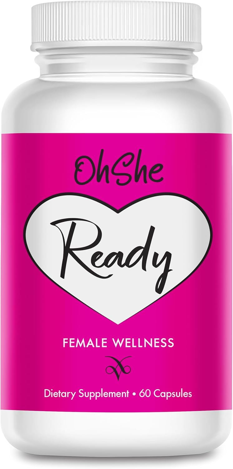Female Hormonal Harmony Supplement for Energy, Mood, and Vitality - Natural Wellness Support - 60 Capsules