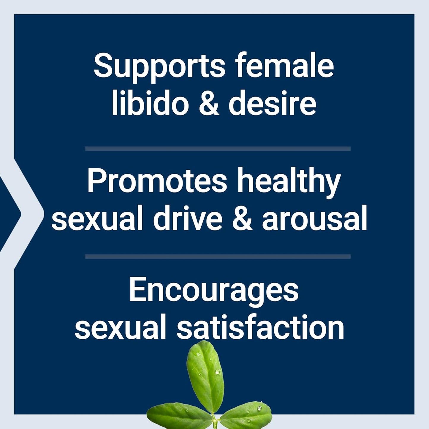 Female Sexual Health Supplement for Libido, Arousal & Lubrication - Fenugreek Seed & Saffron, Gluten Free, Non-GMO, Vegetarian - 60 Capsules