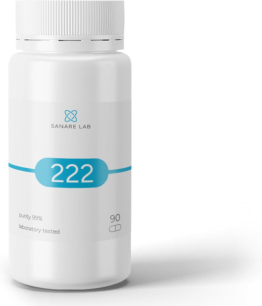 Fenbendazole 222mg 90ct SanareLab Supplement | 99% Purity | Third-Party Tested