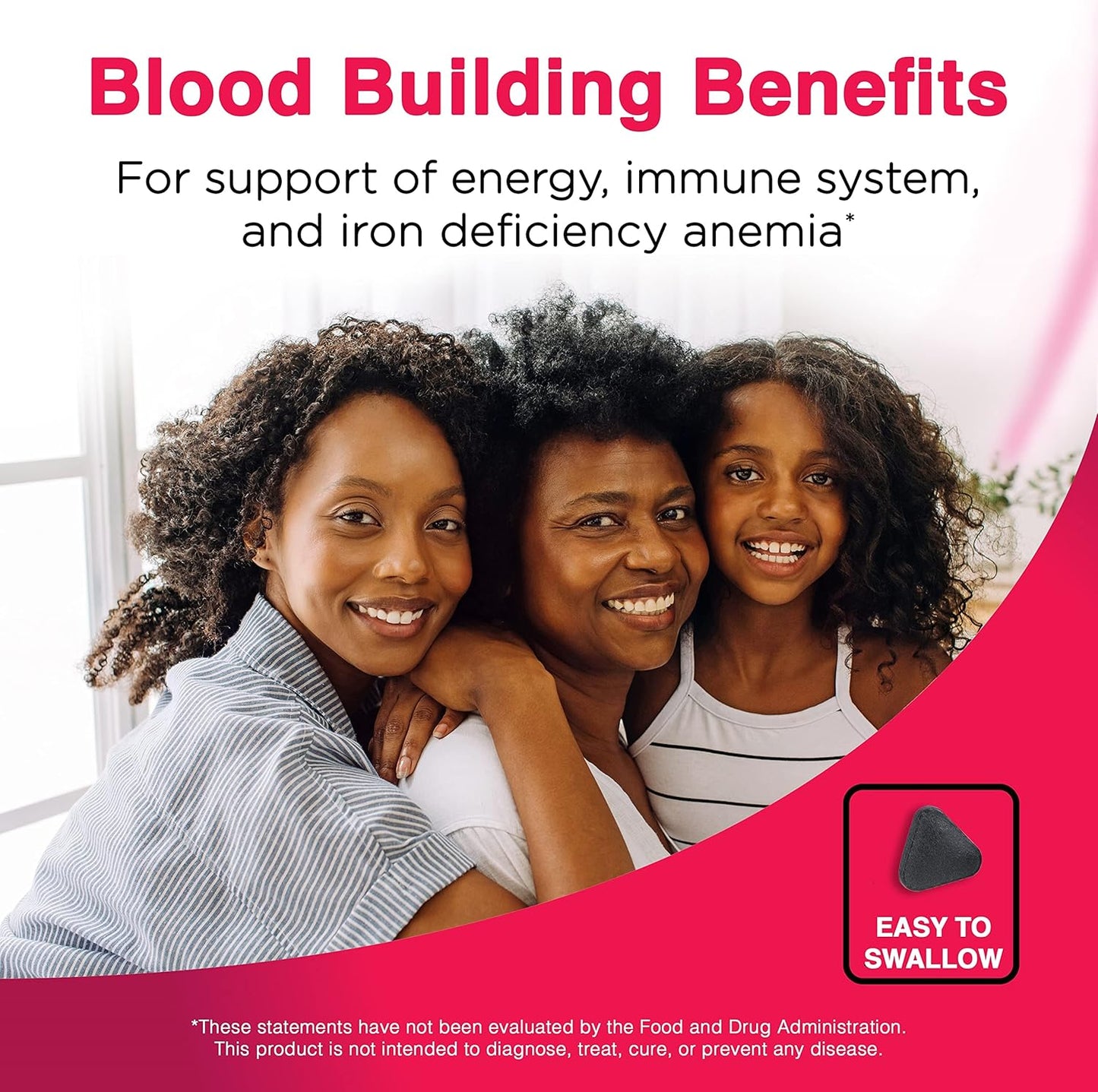 Feosol Original Iron Supplement Tablets - 325mg Ferrous Sulfate - Energy & Immune Support - 120ct - Made in USA