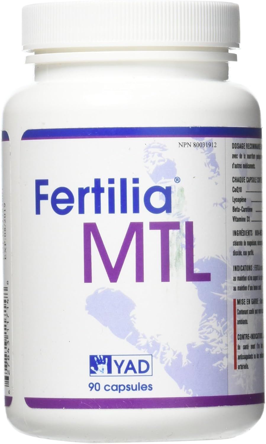 Fertil Pro MTL: Fertilia Fertility Supplement (Known as Fertil Pro MTL in Canada)