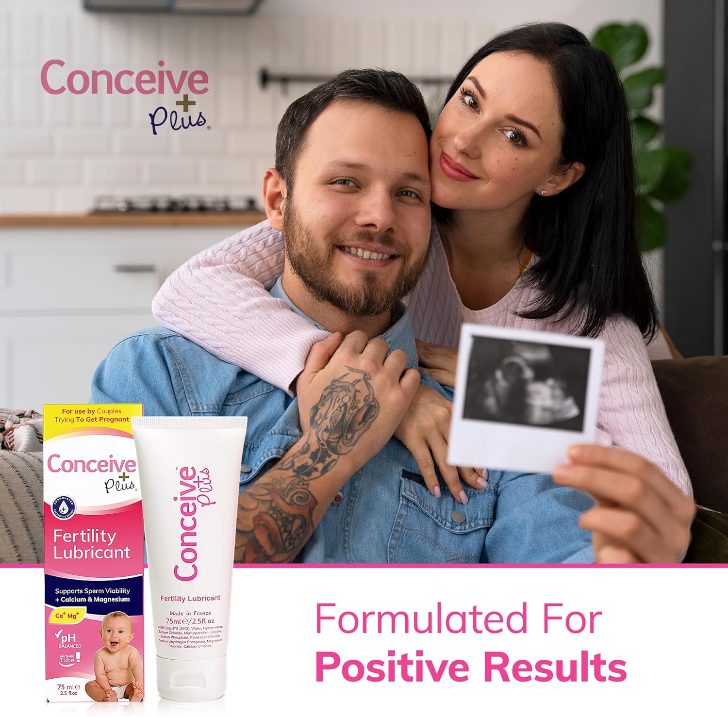 Fertility Boost Bundle for Men: Vitamins and Lubricant for Conception Success