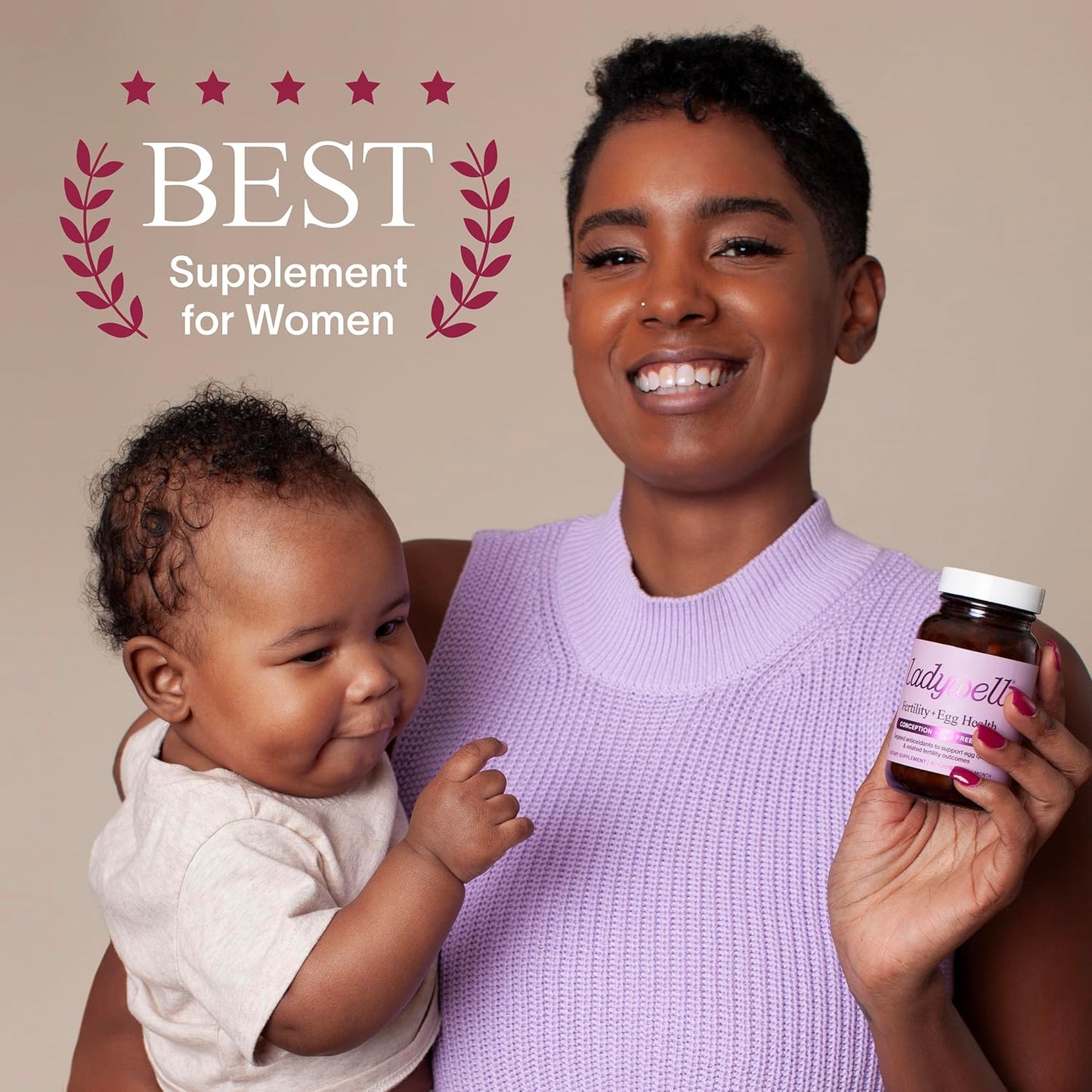 Fertility Booster for Women | Ovarian Health & Egg Quality Support | CoQ10, Folate + Key Ingredients | Science-Backed Women’s Supplement